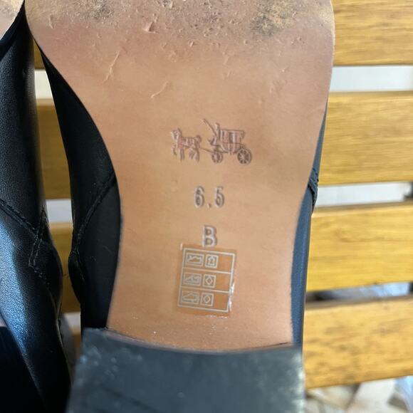 Coach Black Ankle Booties with Sleek Design - Picture 7 of 7